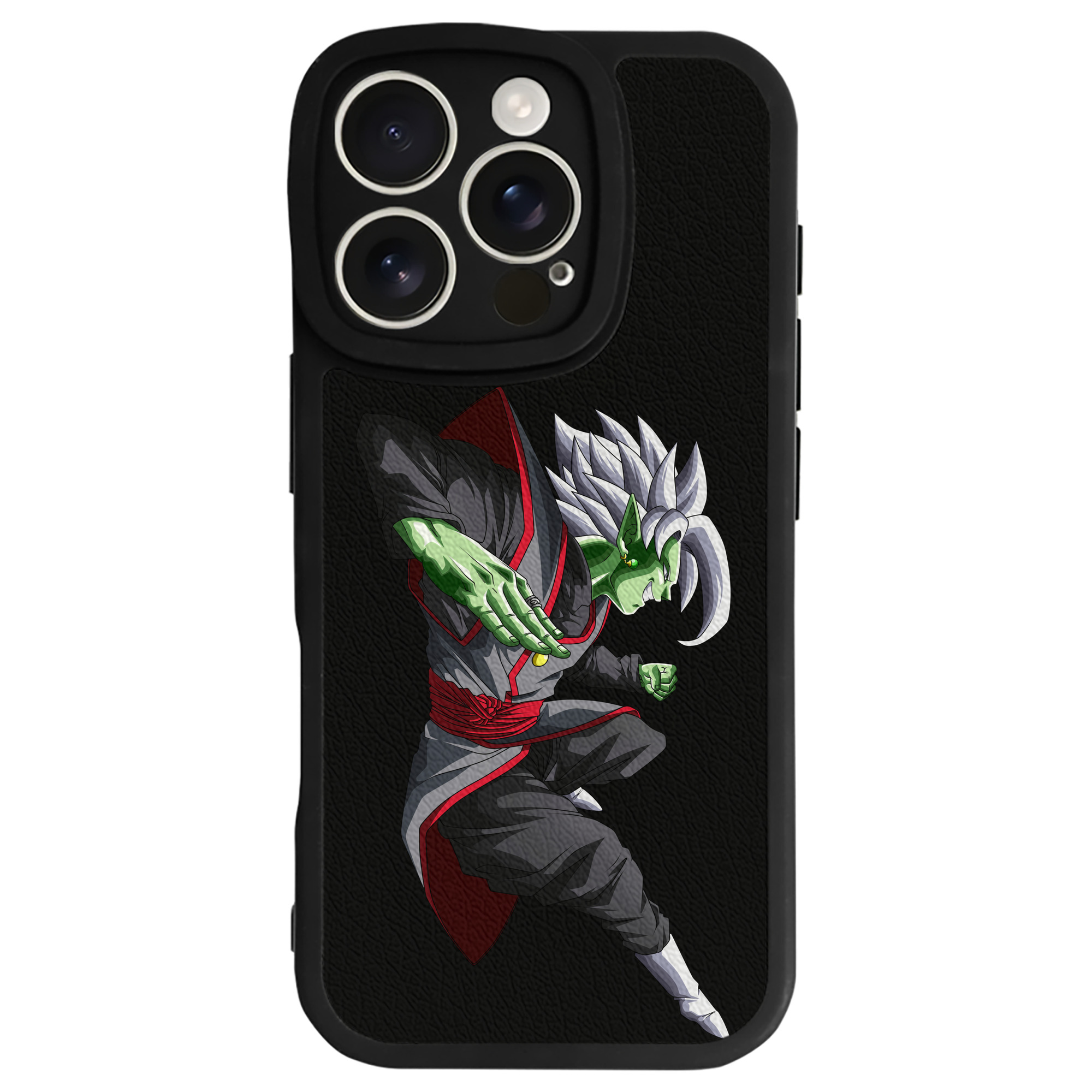 （画像用） ドラゴンボール ベジット DRAGON BALL Vegetto 【iPhone 16シリーズ対応】シリコンスマホケース（レザー調） 材質：シリコン